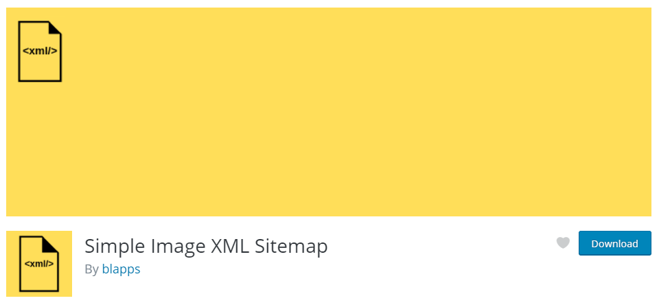 Плагин Simple XML Image Sitemap