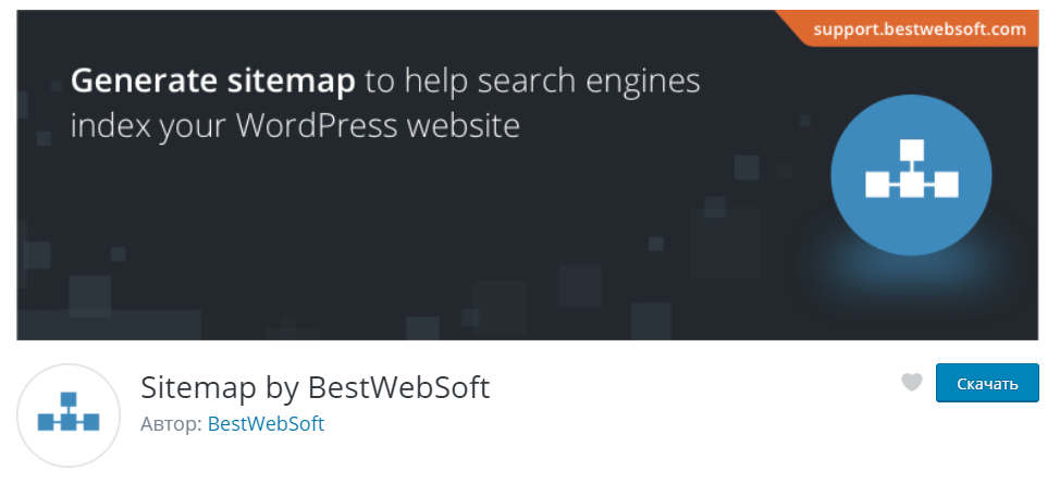 Плагин Плагин Sitemap by BestWebSoft